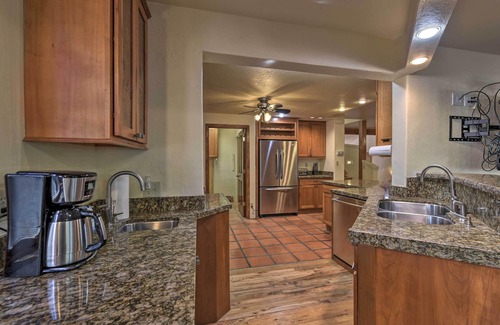 Swiss Manor House | Flagstaff Home w/On-Site Trails, 3 Mi to Dtwn!