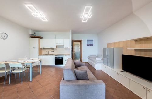 Padenghe sul Garda Apartment | Flat 'Blue Lake Holiday House' with swimming pool, Wi-Fi and air conditioning