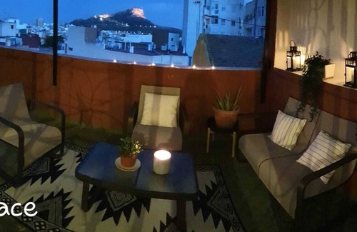 Campoamor Apartment | Flat with private terrace, view of the Castillo