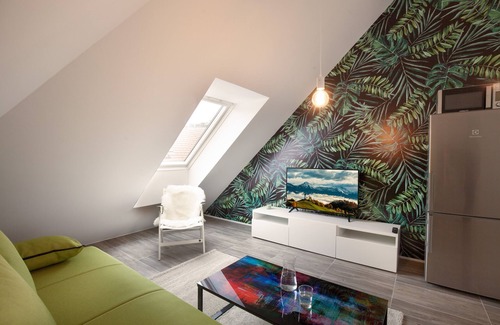 Ljubljana City Centre Apartment | Flex Multicolour Tour As/Comfy designed 1BR apartment, free WiFi and AC