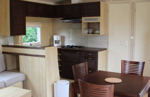 Les Achards House | Flower Camping Le Pavillon * - Mobile home Comfort 23m2 - 2 bedrooms + Semi-covered terrace 9m2 4 people