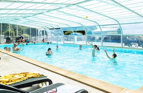 Douarnenez House | Flower Camping Le Kerleyou * - Cosyflower Premium 38 m2 - 2 bedrooms - TV + Sheets + Towels 4 persons