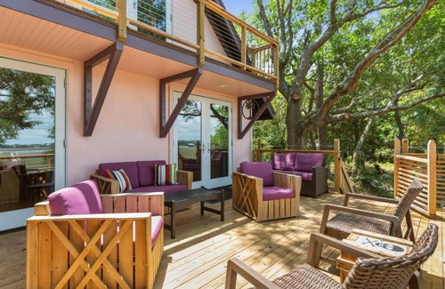 Folly Beach House | Folly Vacation Vintage Cottage with Stunning Views 218