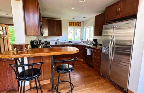 Point Reyes Station House | Forest Getaway Cozy, Inviting Cabin w Deck