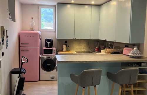 Saint Pierre de Feric Apartment | Four-room duplex + small nursery 5 minutes from the beach!