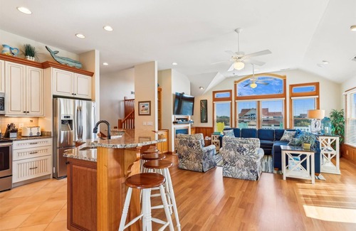 Whalehead Beach House | FREE 1:00 Check in! Private pool, game room, hot tub! EXQUISITE UPSCALE Decor!