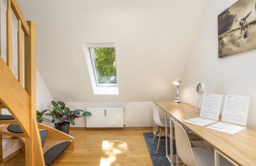 Stadtmitte Apartment | FREE LIVING - Buddha Design, Natur, Parkplatz, Washer
