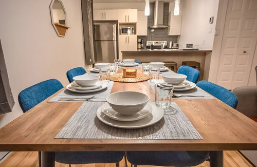 Laval-des-Rapides Apartment | Free Parking Condo 3BR 4beds AC WiFi
