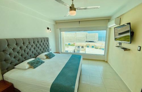 Boca del Rio Apartment | FRENTE PLAYA vista al mar, PISCINA DE USO EXCLUSIVO