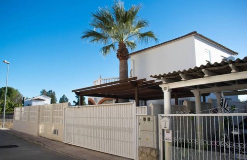 Oliva Ski Chalet | Front To The Sea Rosales. Luxurious Villa with aa, wifi and pool