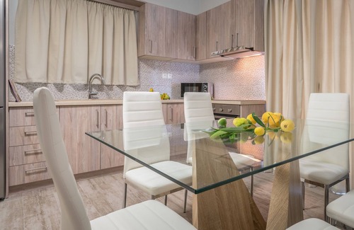 Fiolitis Villa | Ftelia - 3 Bedroom villa with Private Pool and Garden view