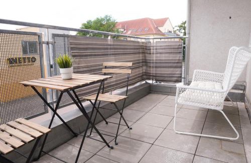 Dessau-Rosslau Apartment | FULL HOUSE Studios - KornhausPremium Apartment - Balkon, WiFi