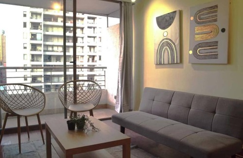 Providencia Apartment | Fully connected, steps away from Providencia subway station