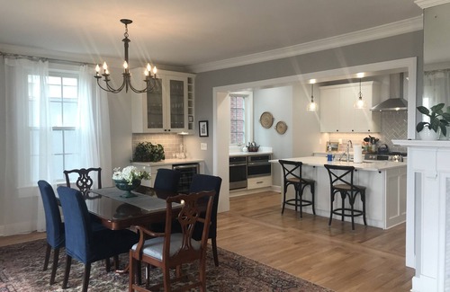 Atchison House | Fully Renovated Historic Home with bluff views of Missouri River & Valley