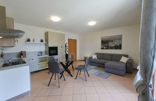 Gazzo Veronese Apartment | FURIUS APARTMENTS - 9A: Design two-room apartment with reserved parking space.