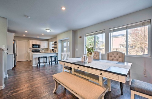 Thornton House | Furnished Patio: Spacious Thornton Home