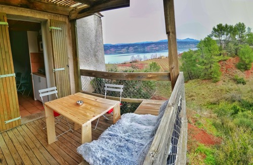 Liausson Apartment | Gîte "Jali" on property facing Lac du Salagou