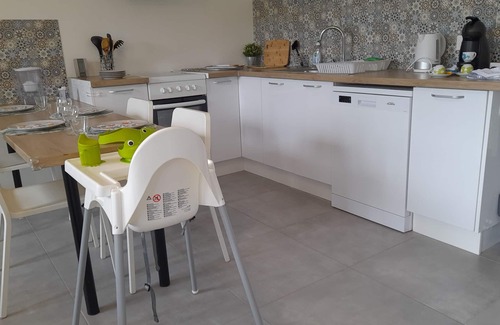 Buigny-Saint-Maclou House | Gîte "la grange" 3*, 5 people + 1 baby, authentic setting, Baie de Somme
