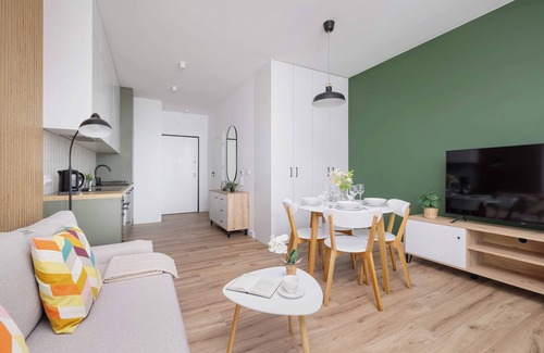 Katowice Apartment | Góreckiego 15 | Comfortable Studio | Parking