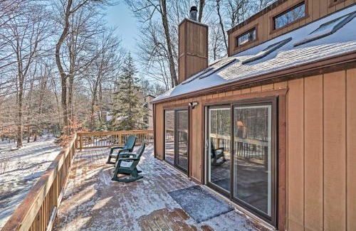 Locust Lake Village House | Game Room and Golf Cart Bear Den Pocono Lake Home