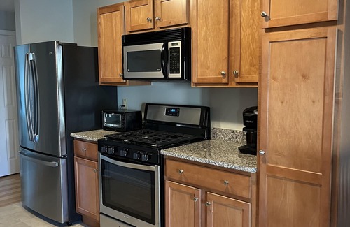 Hampton Condo | Garage, Steps to Ocean Blvd. 2BR-3 Beds-2Bath Condo, Parking for 2, Balcony