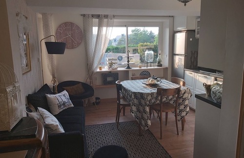 Sables-d'Or-les-Pins Apartment | Garden apartment in an Art Deco villa 1925 200m beach & golf
