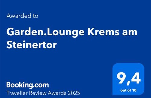 Krems an der Donau Apartment | Garden.Lounge Krems am Steinertor