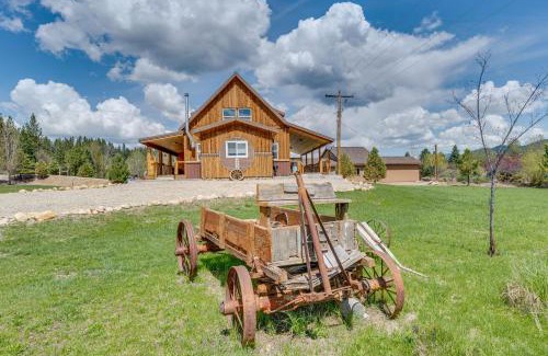 Garden Valley House | Garden Valley Cabin with Teepee, Deck and Mtn Views!
