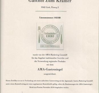 Gurk Hotel | Gasthof Zum Kramer