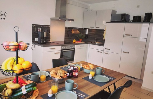 Marktsteft Apartment | Gemütliche Ferienwohnung Herrlich auf ca. 65 m2 für bis zu 4 Personen