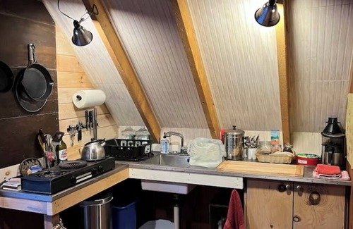 Franklin Cabin | Genuine Farm experience! Barn loft on Organic Farm—pet pig and chickens below!