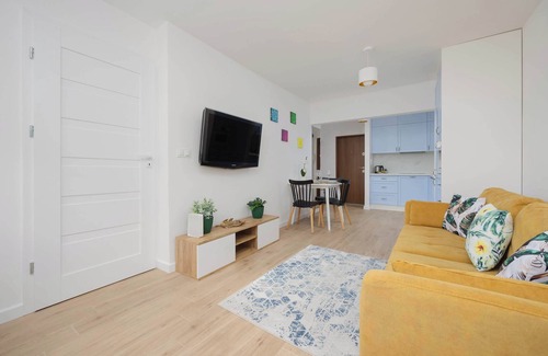 Ochota Apartment | Geodetow 8 | Warsaw | Bright Apartment | Remote Work