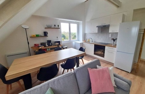 Plouguiel Apartment | Gite du Belvédère - Appartement 150m2 , Spatieux, Chic et Calme - Mer à Pied