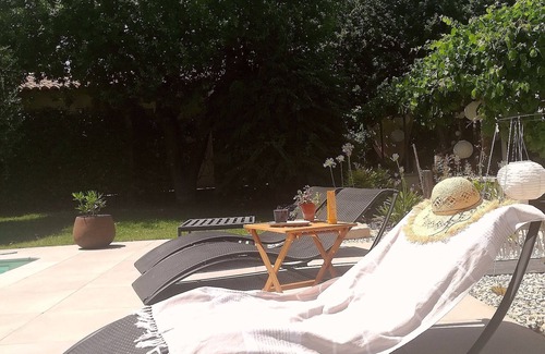 Saint-Paul-Trois-Chateaux House | Gîte Le Patio, jacuzzi, swimming pool, private garden 20mn from Grignan