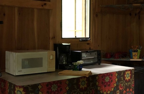 Upper Peachtree Cabin | Glamping at the Chapel—Wood-Fired Sauna Available