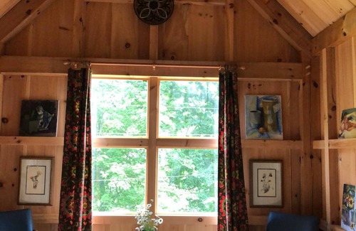 Upper Peachtree Cabin | Glamping at the Chapel—Wood-Fired Sauna Available