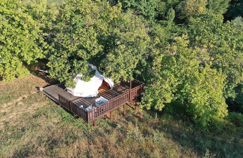 Santa Fiora RV Rental | Glamping in the Heart of Maremma with Nature Views and the Sound of the Stream