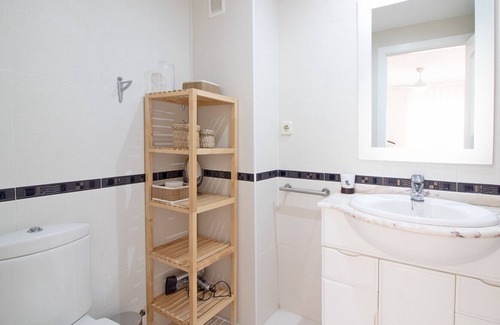 Playa de Almarda Apartment | Global Properties: Apartment with pool and large terrace on the beach