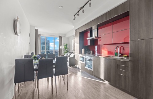 Toronto Entertainment District Condo | GLOBALSTAY 1 Bedroom & Den condo Bird's Eye View in DT