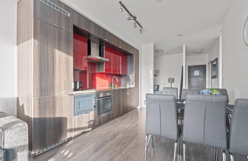 Toronto Entertainment District Condo | GLOBALSTAY 1 Bedroom & Den condo Bird's Eye View in DT