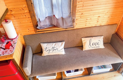 Eastland Cabin | Glorious 1 Lake Eastland Glamping Tiny Town Love Byrd