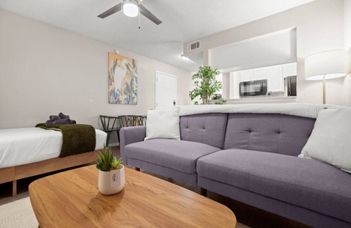 Skyview Apartment | Glowing Green Studio - Great for ACL, F1, and More