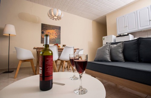 Kokinos Pirgos Apartment | Golden Sun Apartment with amazing sea view