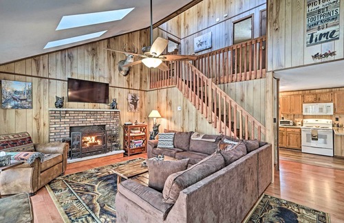 Locust Lake Village House | Golf Cart & Game Room: 'Bear Den' Pocono Lake Home