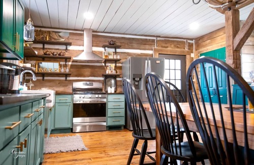 Jackson Cabin | Gorgeous 1856 Log Cabin, Completely Renovated
