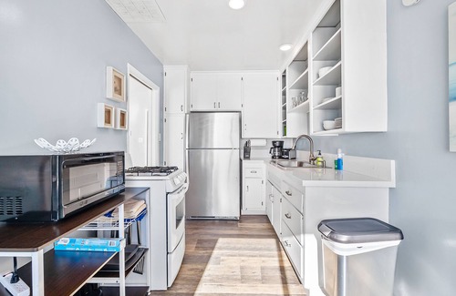 Carlsbad Village Condo | Gorgeous beach retreat with deck & patio - great location