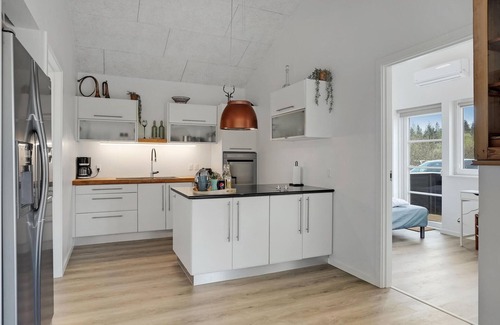 Brovst House | Gorgeous home in Brovst with kitchen