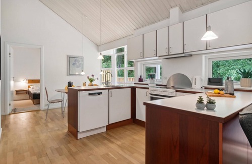 Hasle House | Gorgeous home in Hasle with sauna