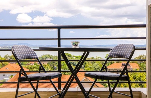 Kireka Apartment | Gorgeous lake view apartment with the option to cozy in or bask outside.