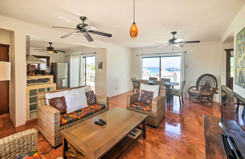 Colonia Centro Condo | Gorgeous Penthouse Villa w/Deck & Ocean Views!